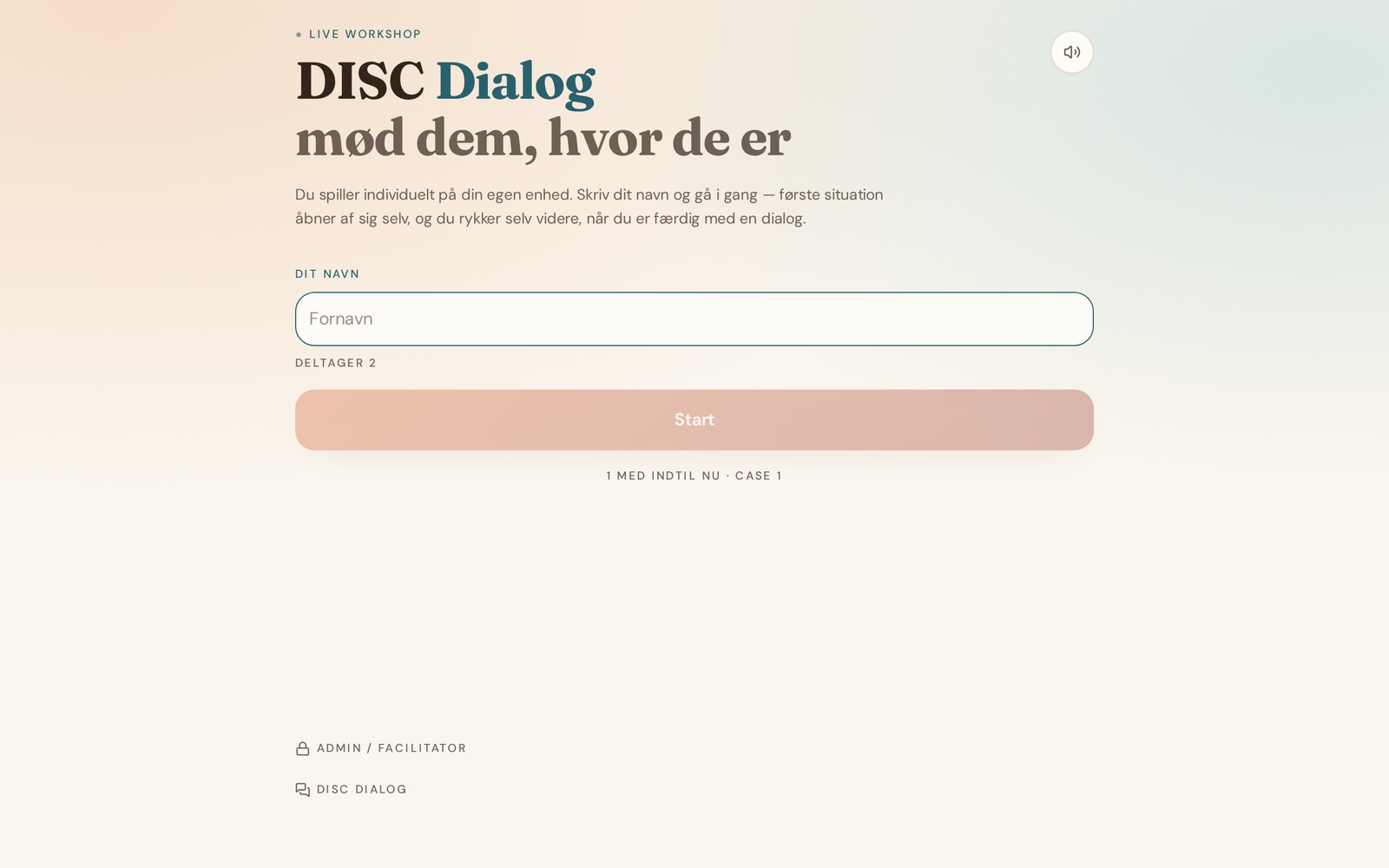 Skærmbillede af DISC Panic Game